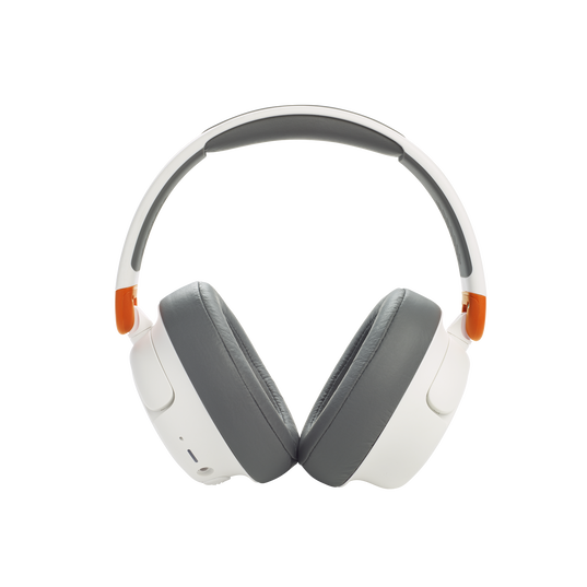 JBL JR 460NC - White - Wireless over-ear Noise Cancelling kids headphones - Back